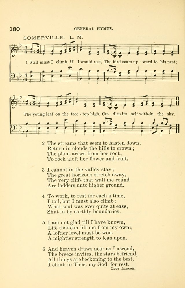 Hymnal for Christian Science Church and Sunday School Services page 180