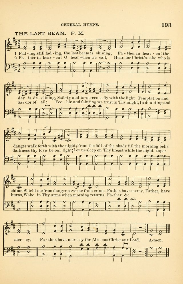 Hymnal for Christian Science Church and Sunday School Services page 193