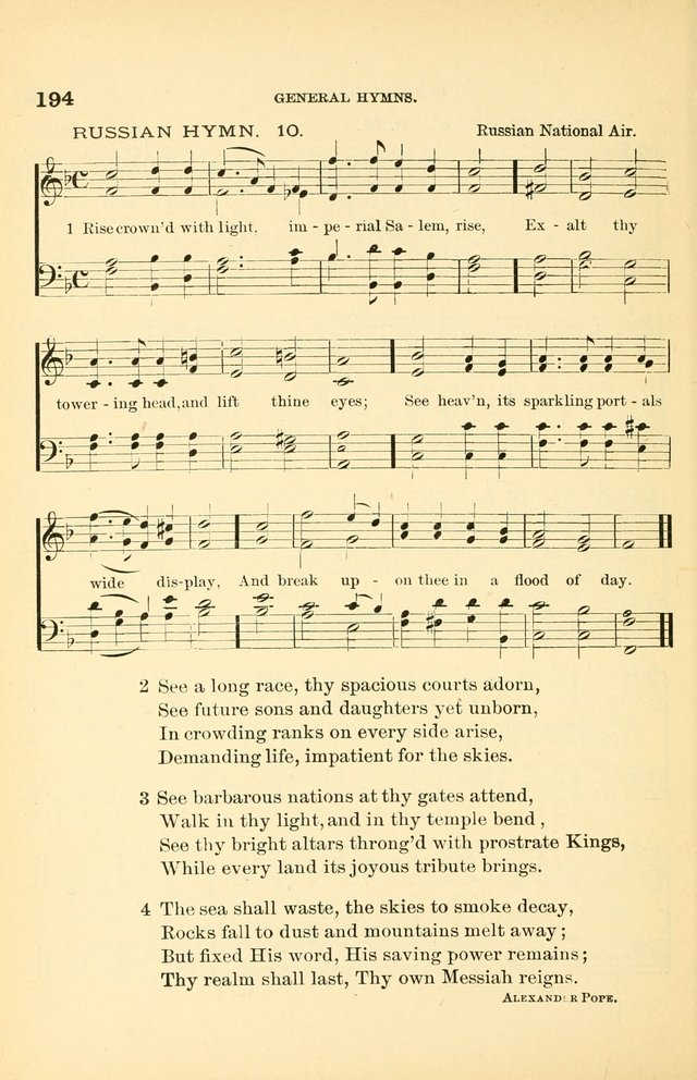 Hymnal for Christian Science Church and Sunday School Services page 194