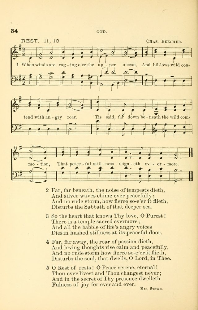 Hymnal for Christian Science Church and Sunday School Services page 34