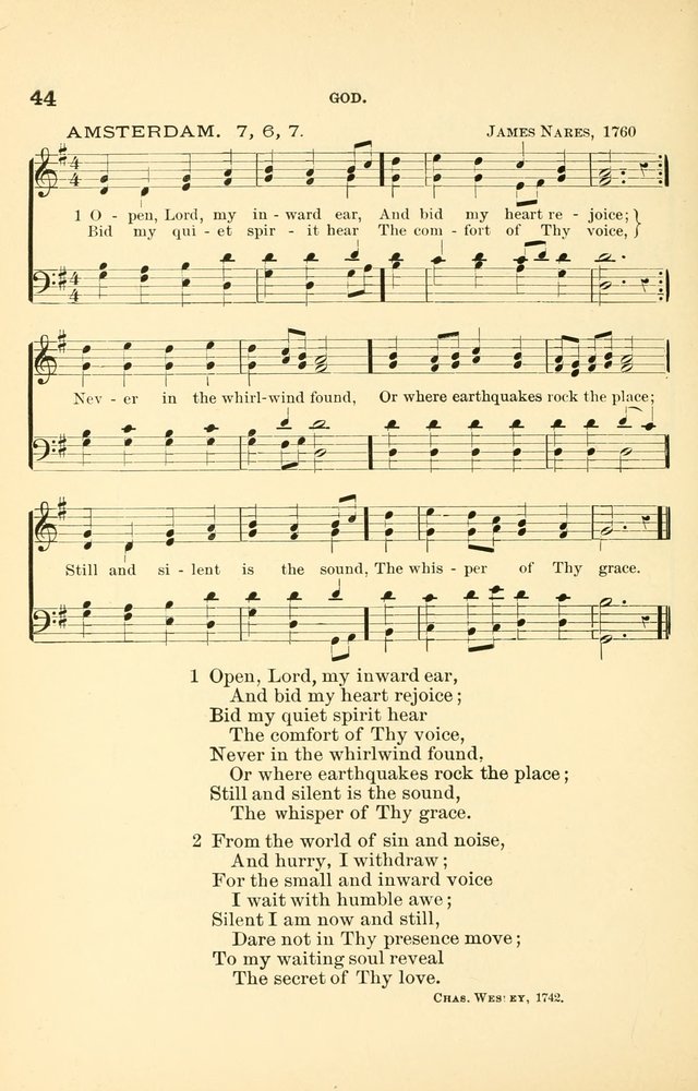 Hymnal for Christian Science Church and Sunday School Services page 44