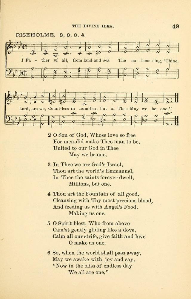 Hymnal for Christian Science Church and Sunday School Services page 49