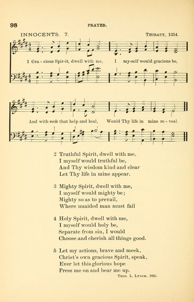 Hymnal for Christian Science Church and Sunday School Services page 98