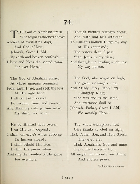 Hymns and Chorales: for schools and colleges page 149