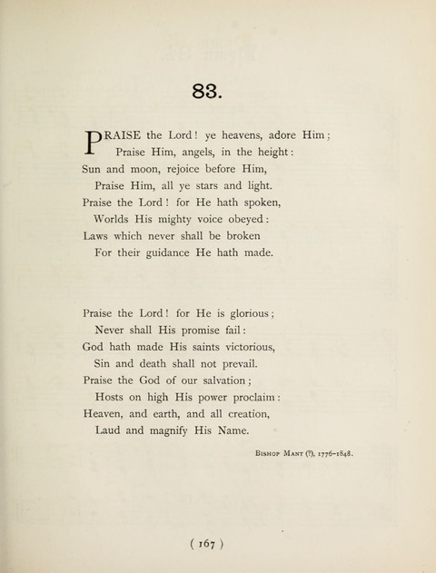 Hymns and Chorales: for schools and colleges page 167