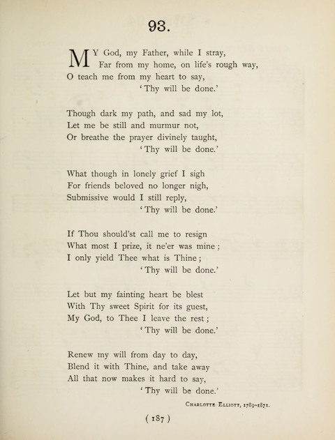 Hymns and Chorales: for schools and colleges page 187