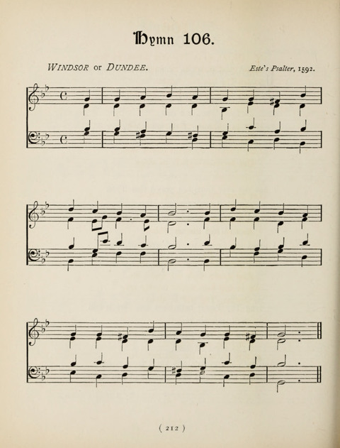 Hymns and Chorales: for schools and colleges page 212