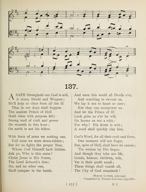 Hymns and Chorales: for schools and colleges page 275