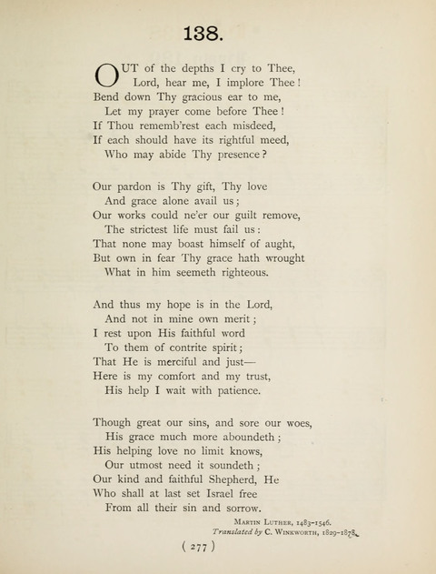 Hymns and Chorales: for schools and colleges page 277