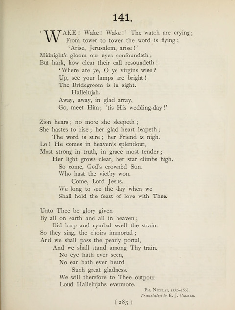 Hymns and Chorales: for schools and colleges page 283