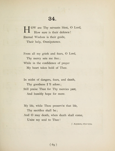 Hymns and Chorales: for schools and colleges page 69