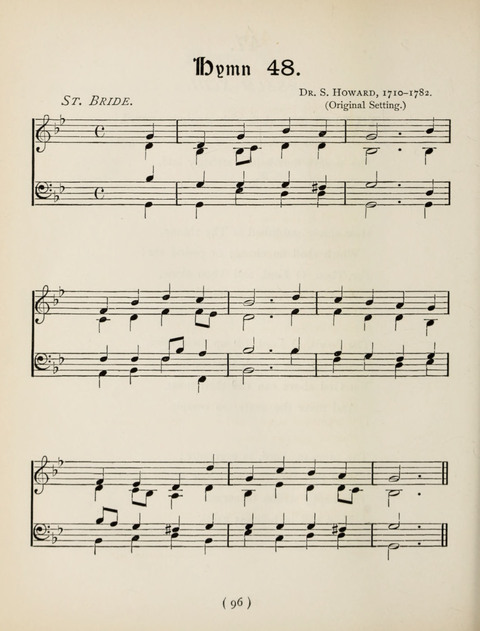 Hymns and Chorales: for schools and colleges page 96