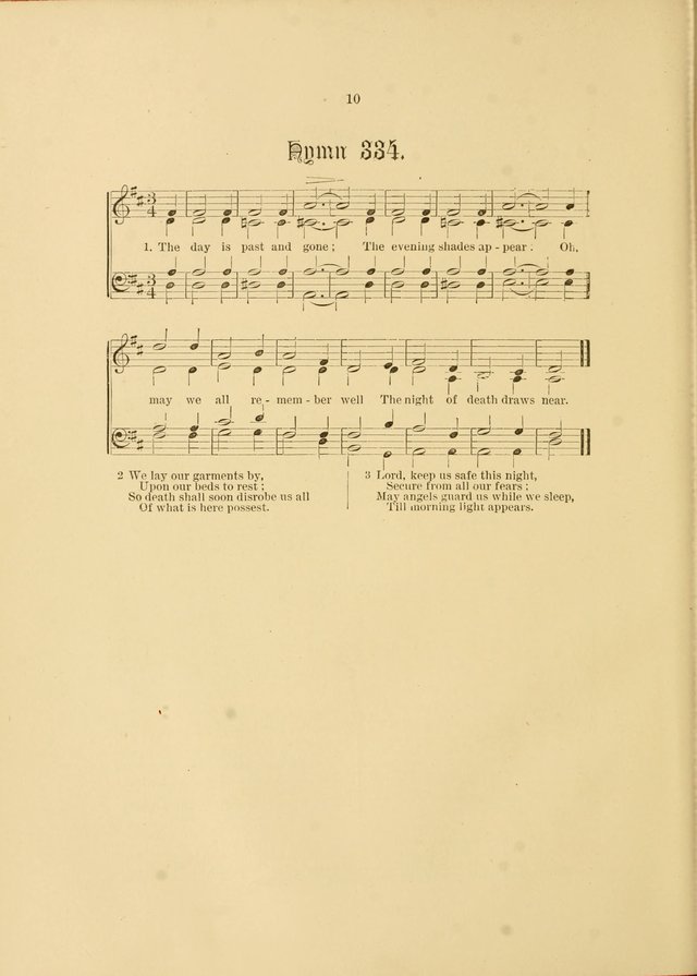 Hymns and Carols Set to Music page 10