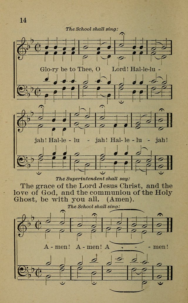 Hymnal: for churches and Sunday-schools of the Augustana Synod page 14