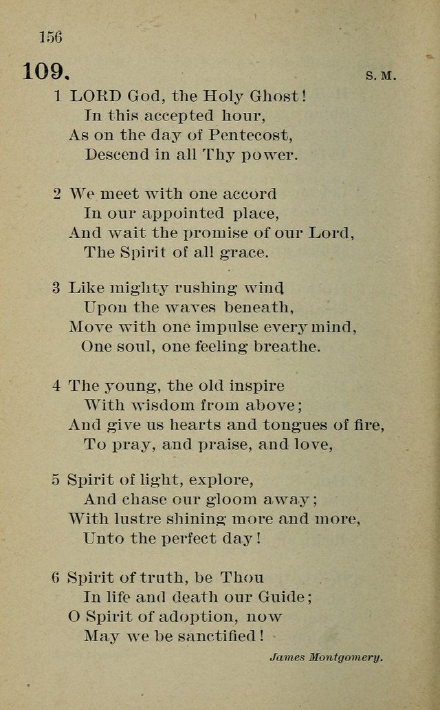 Hymnal: for churches and Sunday-schools of the Augustana Synod page 156