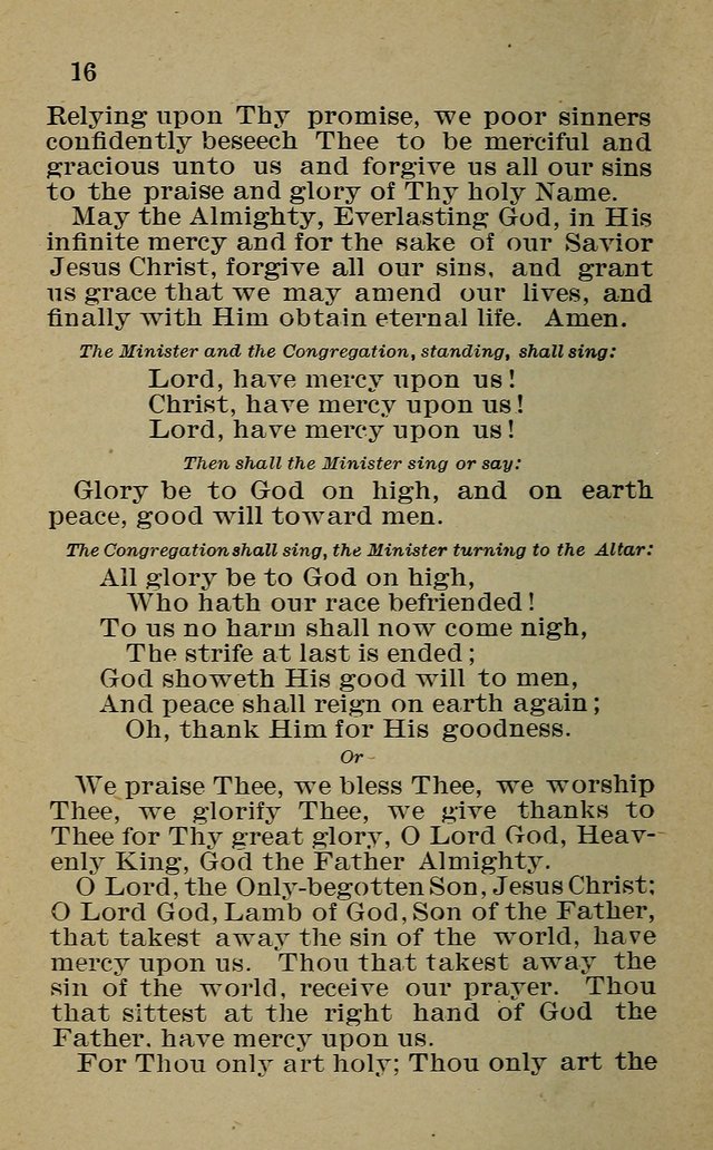 Hymnal: for churches and Sunday-schools of the Augustana Synod page 16