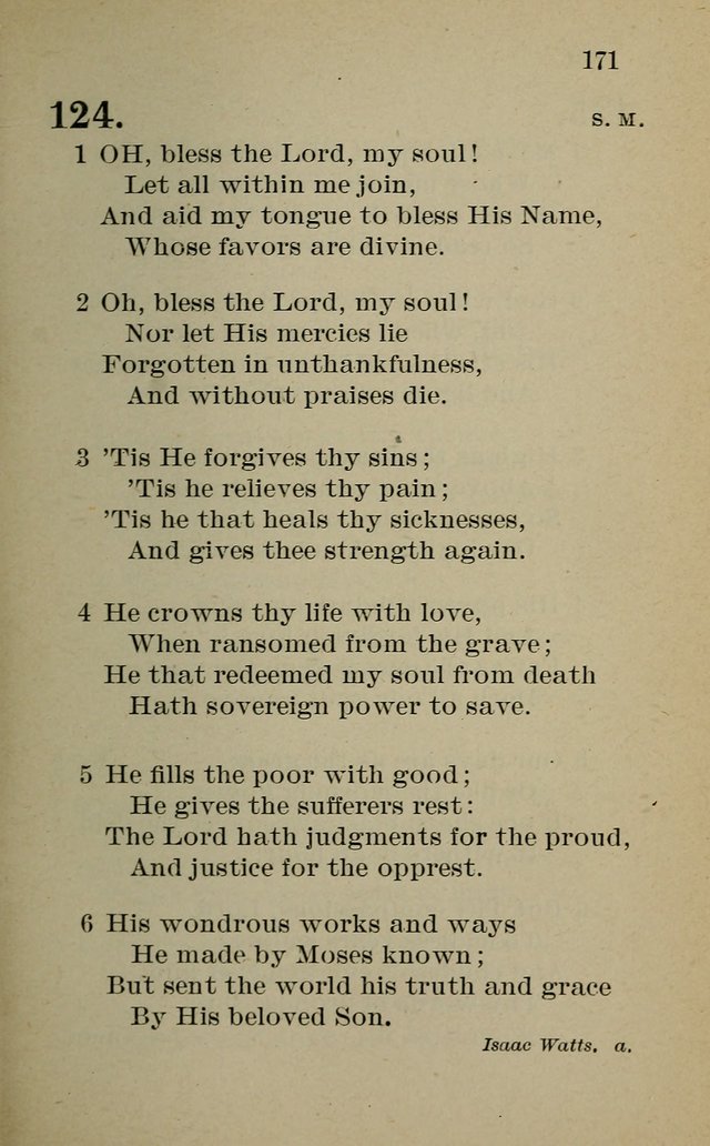 Hymnal: for churches and Sunday-schools of the Augustana Synod page 171