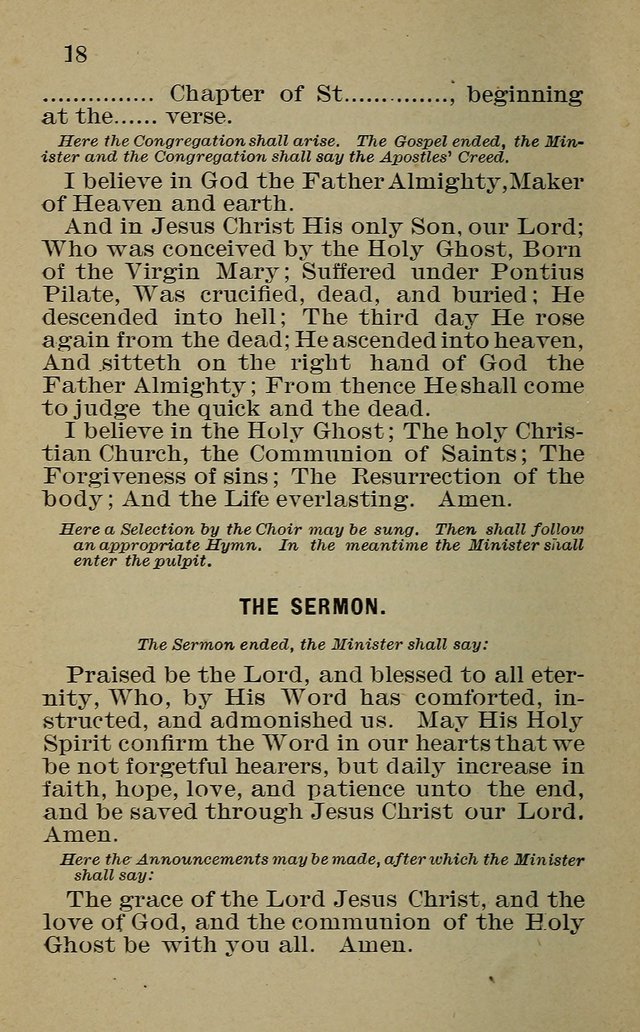 Hymnal: for churches and Sunday-schools of the Augustana Synod page 18