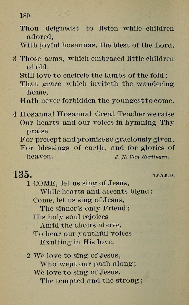 Hymnal: for churches and Sunday-schools of the Augustana Synod page 180