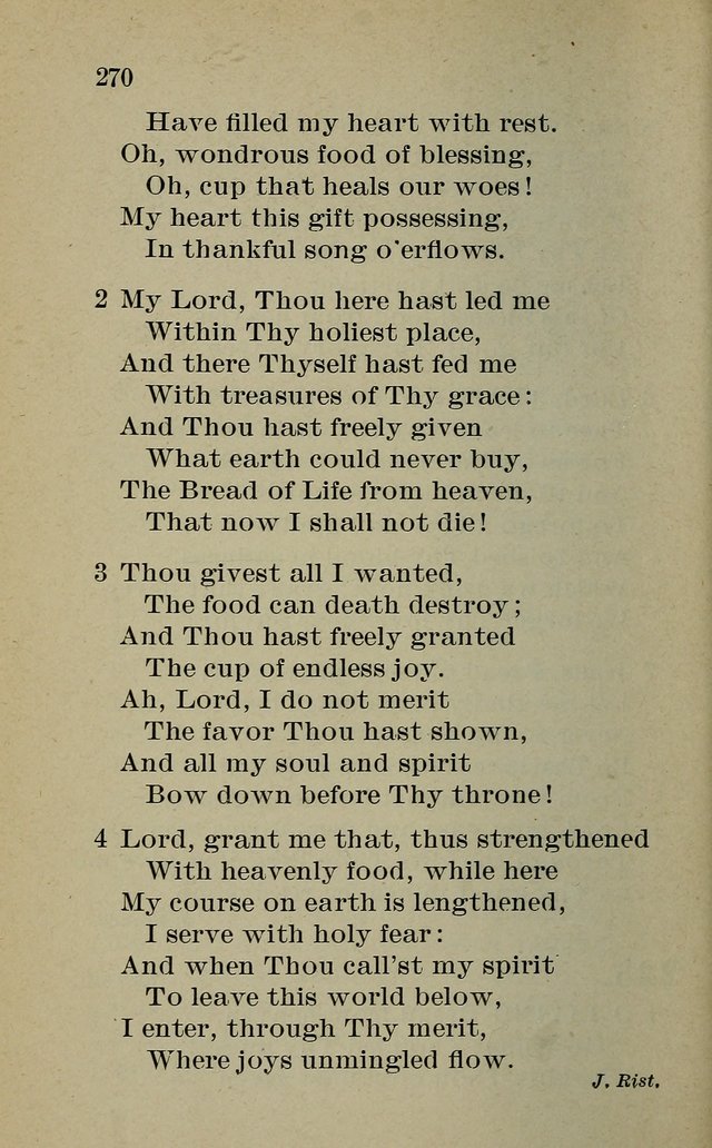 Hymnal: for churches and Sunday-schools of the Augustana Synod page 270