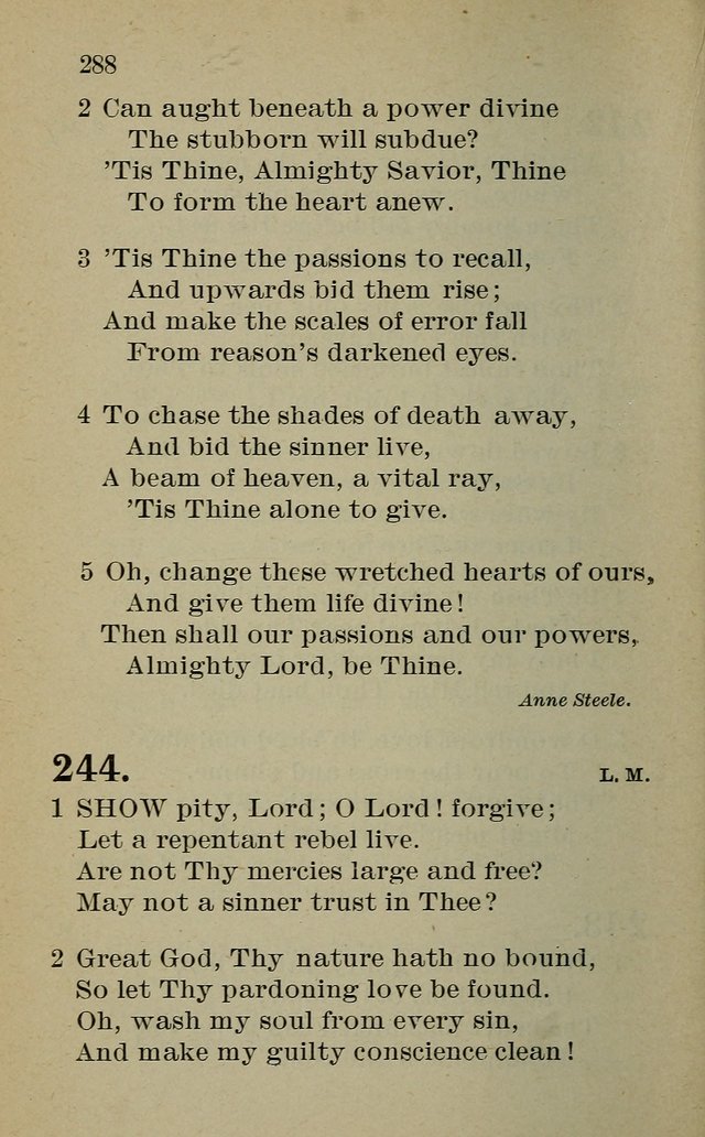 Hymnal: for churches and Sunday-schools of the Augustana Synod page 288