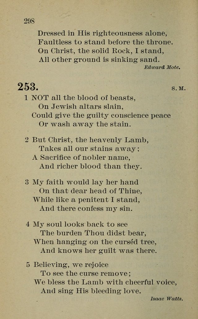 Hymnal: for churches and Sunday-schools of the Augustana Synod page 298