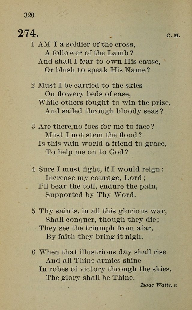 Hymnal: for churches and Sunday-schools of the Augustana Synod page 320