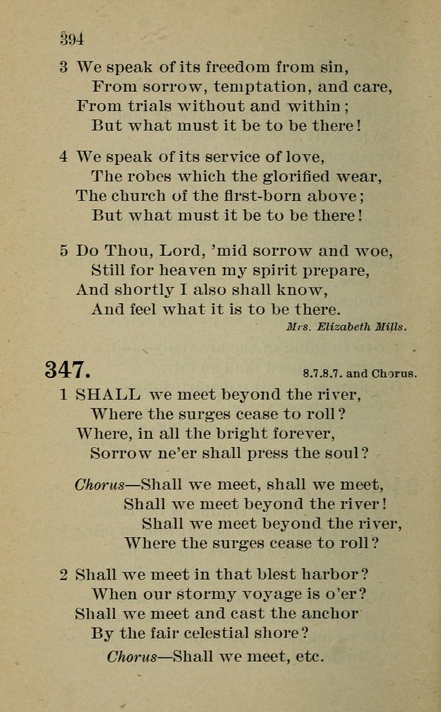 Hymnal: for churches and Sunday-schools of the Augustana Synod page 394