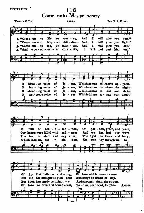 Hymns of the Centuries: Sunday School Edition page 122