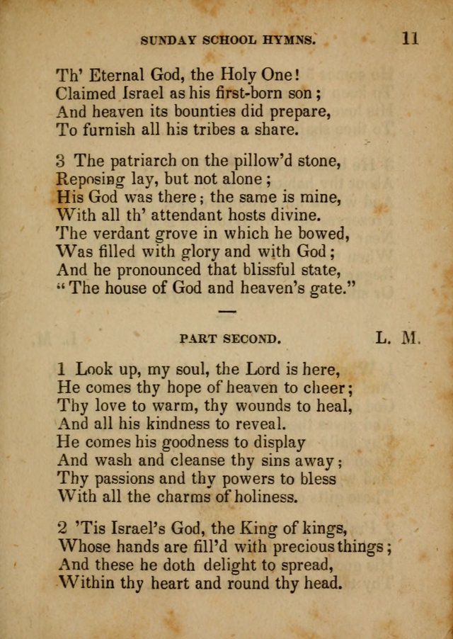 Hymns Composed for the Use of Sunday Schools, and Youthful Christians page 11