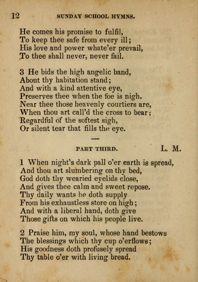 Hymns Composed for the Use of Sunday Schools, and Youthful Christians page 12