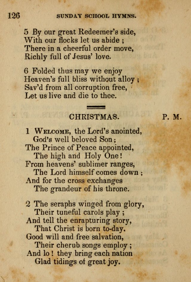 Hymns Composed for the Use of Sunday Schools, and Youthful Christians page 126