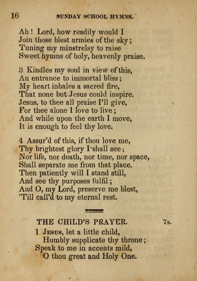 Hymns Composed for the Use of Sunday Schools, and Youthful Christians page 16