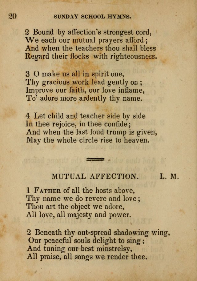 Hymns Composed for the Use of Sunday Schools, and Youthful Christians page 20