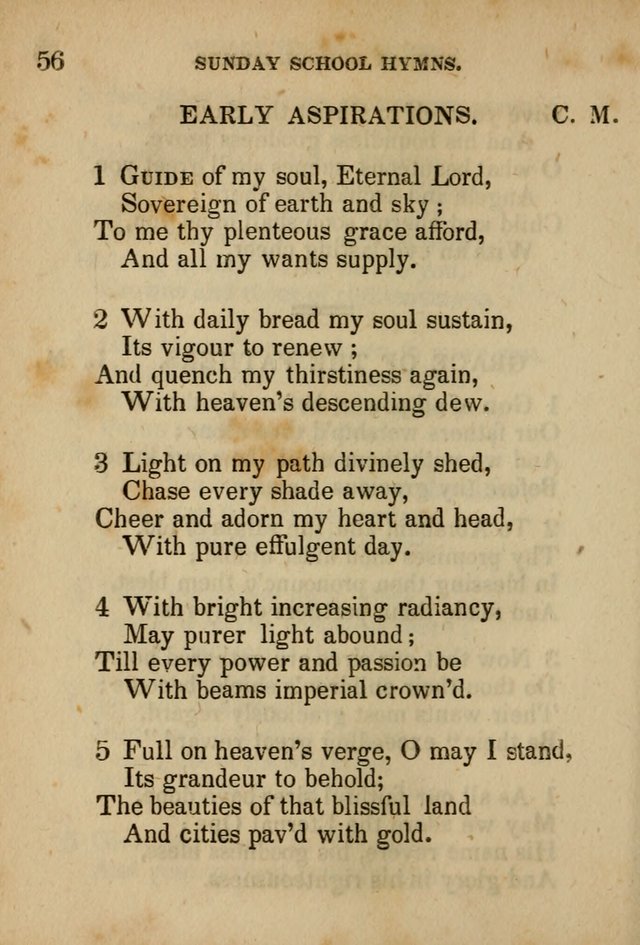 Hymns Composed for the Use of Sunday Schools, and Youthful Christians page 56