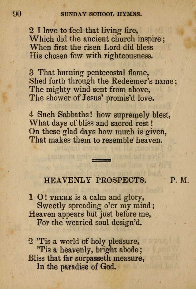 Hymns Composed for the Use of Sunday Schools, and Youthful Christians page 90