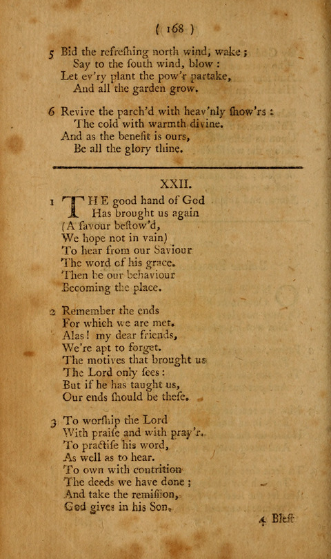 Hymns, etc.: composed on various subjects (10th ed.) page 168