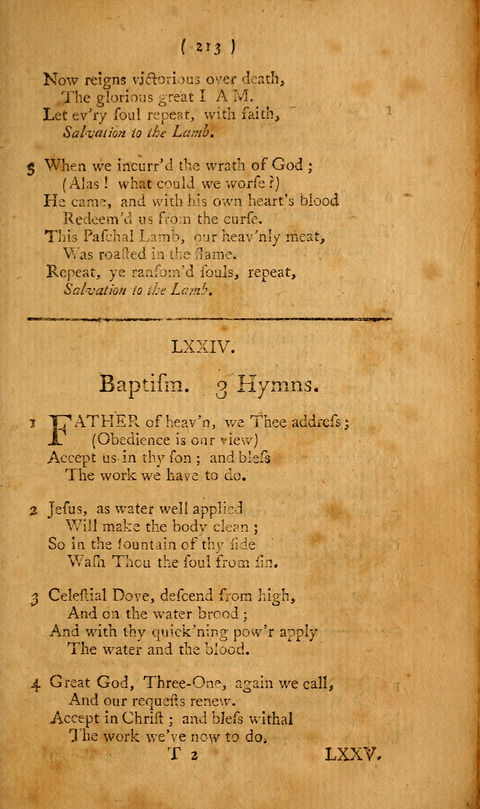 Hymns, etc.: composed on various subjects (10th ed.) page 213