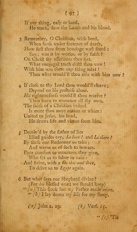 Hymns, etc.: composed on various subjects (10th ed.) page 97