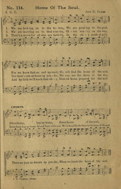 Heavenly Echoes No. 2: for Sunday Schools Singing Schools & Social Gatherings page 105