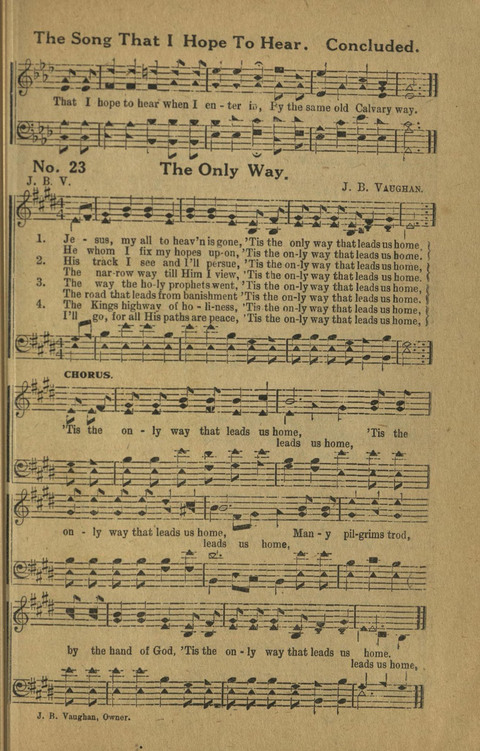 Heavenly Echoes No. 2: for Sunday Schools Singing Schools & Social Gatherings page 21