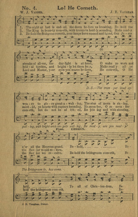 Heavenly Echoes No. 2: for Sunday Schools Singing Schools & Social Gatherings page 4