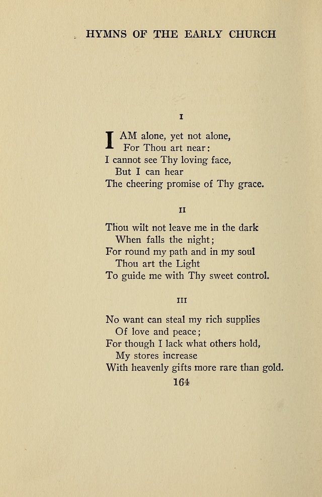 Hymns of the Early Church: translated from Greek and Latin sources; together with translations from a later period; centos and suggestions from the Greek; and several original pieces page 164