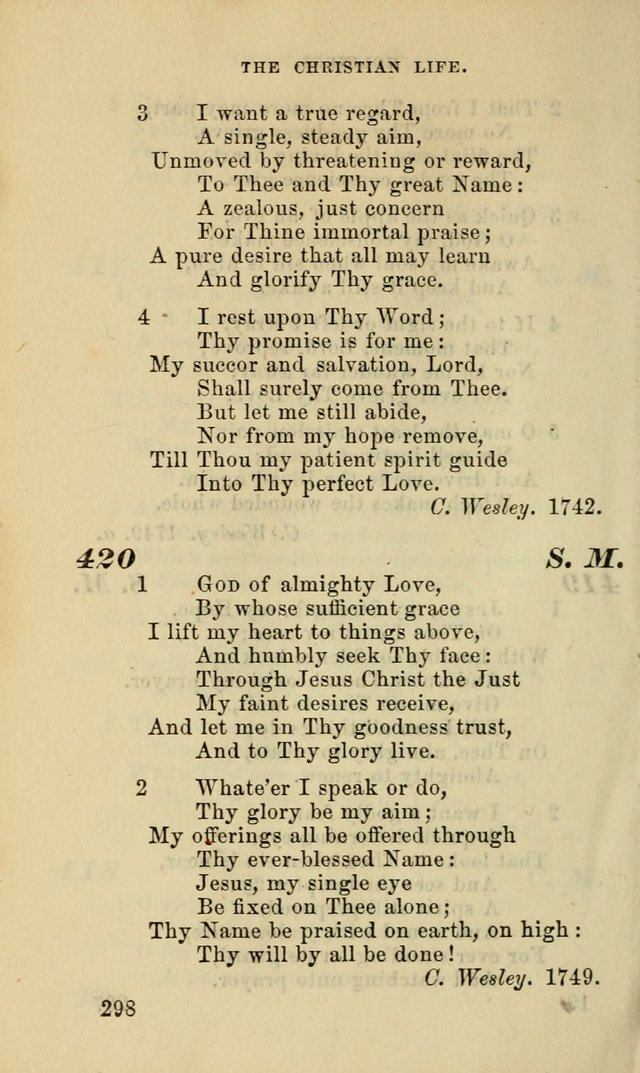 Hymns for the use of the Evangelical Lutheran Church, by the Authority of the Ministerium of Pennsylvania page 298