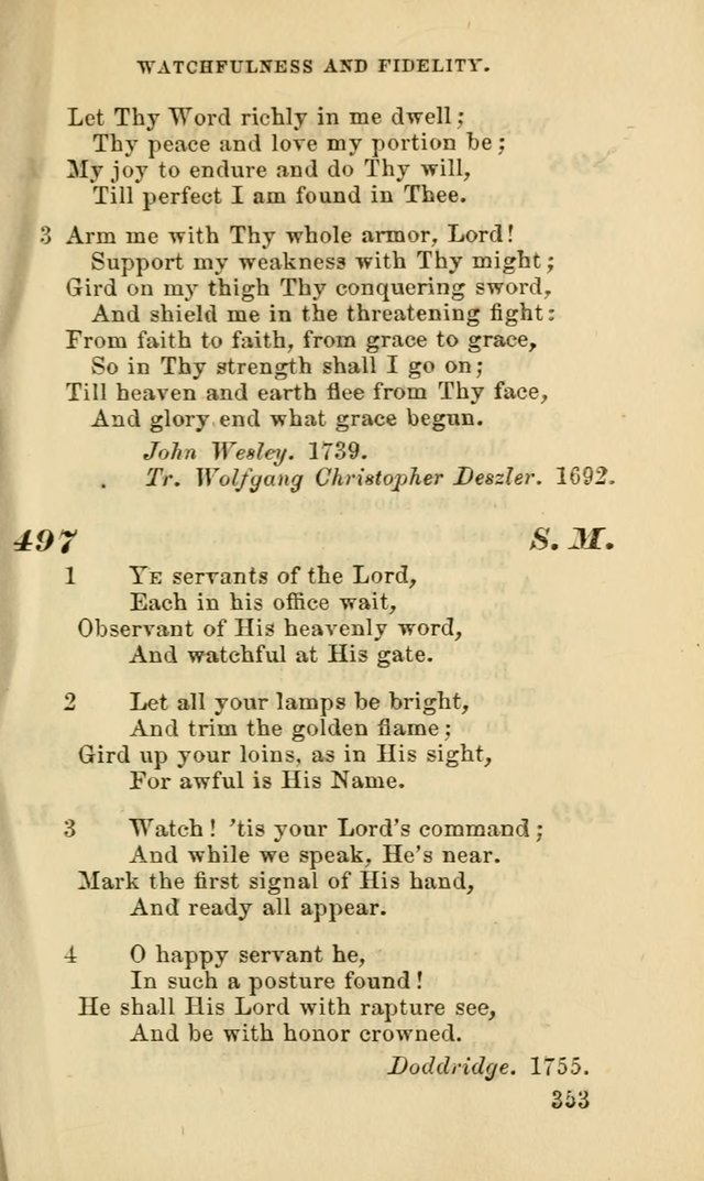 Hymns for the use of the Evangelical Lutheran Church, by the Authority of the Ministerium of Pennsylvania page 353