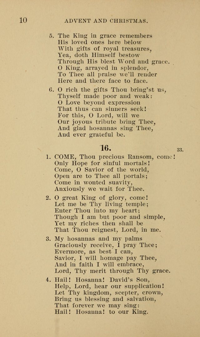 Hymnal for Evangelical Lutheran Missions page 10