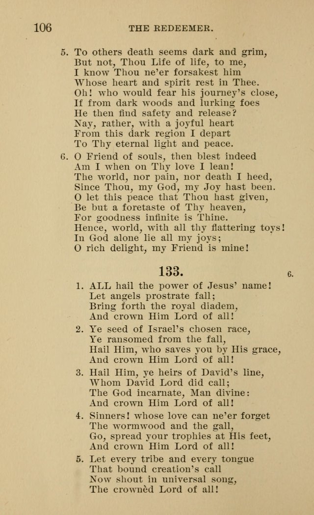 Hymnal for Evangelical Lutheran Missions page 106