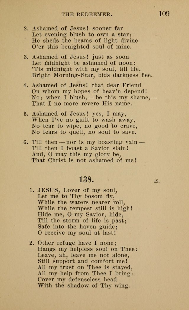 Hymnal for Evangelical Lutheran Missions page 109