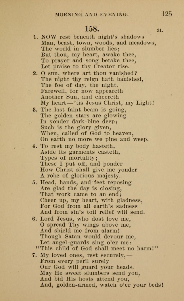 Hymnal for Evangelical Lutheran Missions page 125