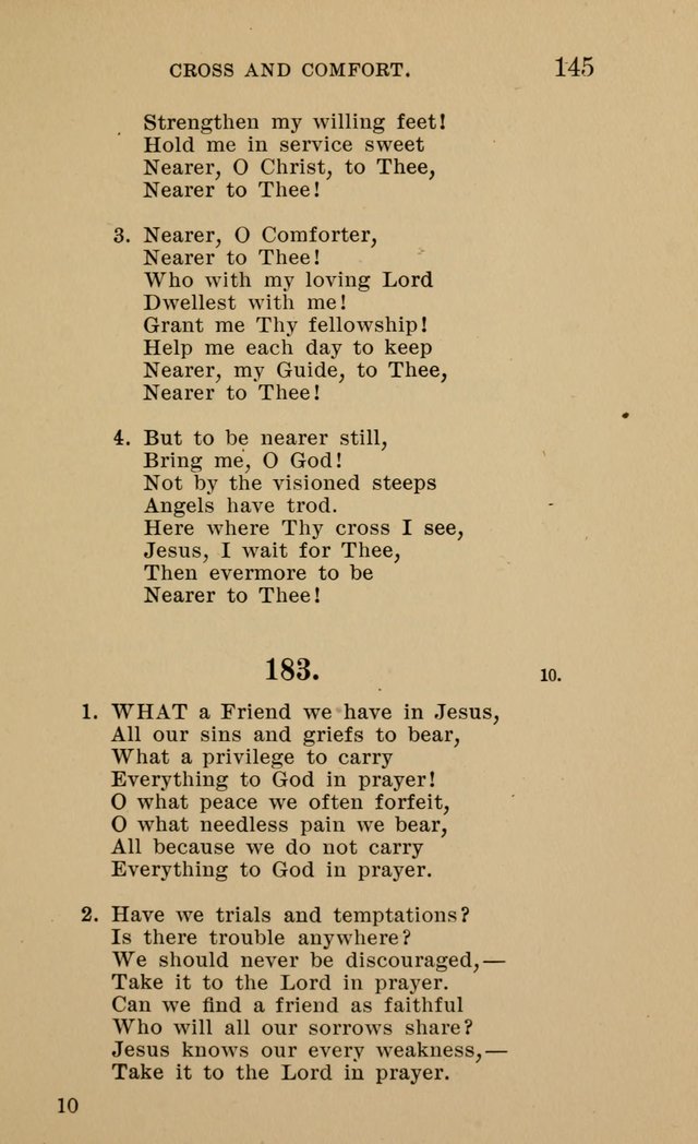 Hymnal for Evangelical Lutheran Missions page 145